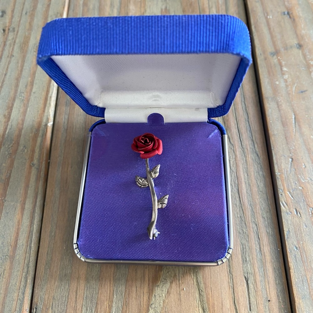 Vintage Rose brooch